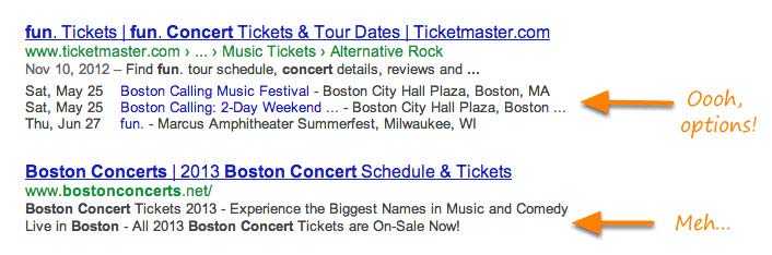 events snippets