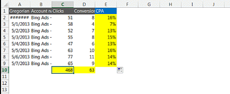 Display Formulas for Troubleshooting