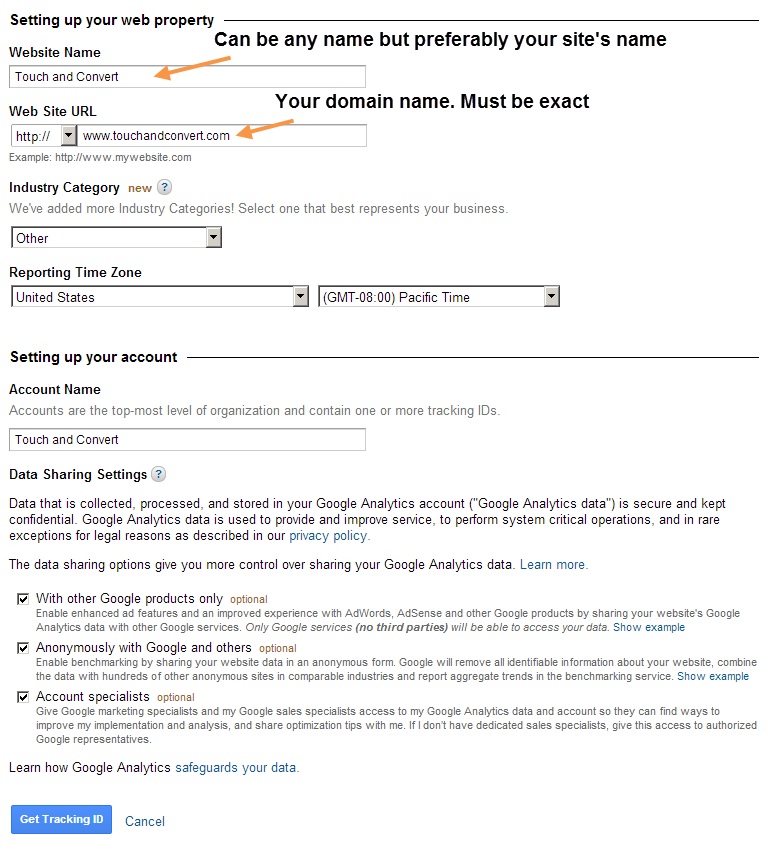 setup webmaster 6