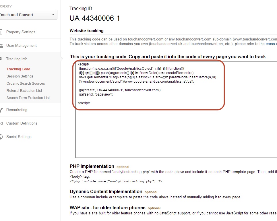setup webmaster 7